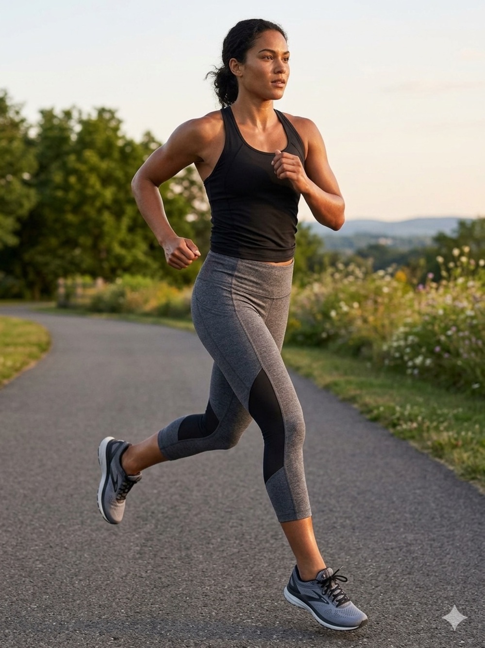 *like new* Lululemon Pace Rival Crop Leggings